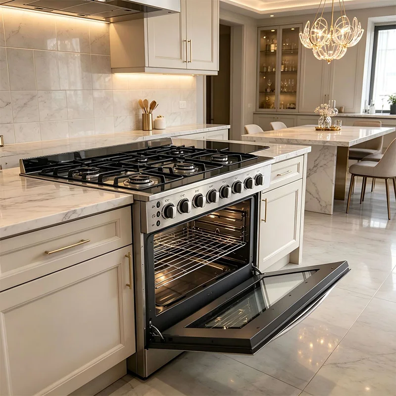 Commercial 6-Burner Gas Stove  - Commercial Kitchen Stove ulasan dan harga