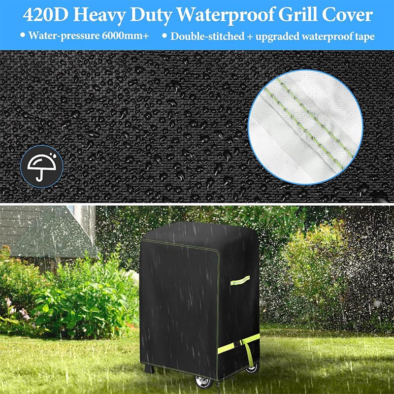 420D Outdoor Barbecue Cover, M - Commercial Kitchen Hood Cleaning ulasan dan harga
