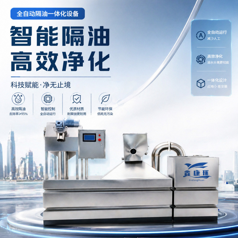 Full Automatic Grease Intercep - Commercial Kitchen Grease Trap ulasan dan harga