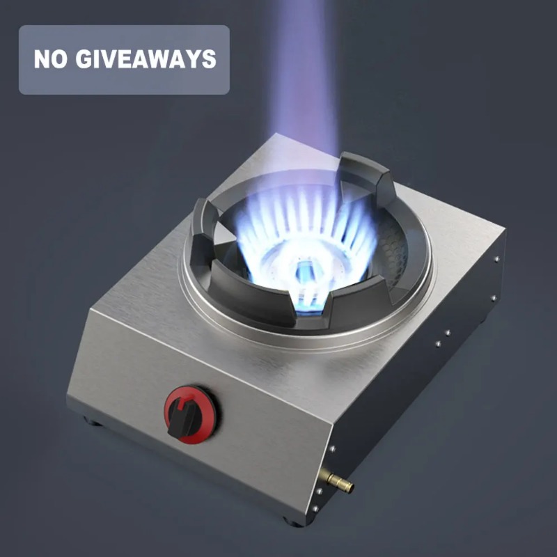 Kitchen Gas Hob Cooktop Single - Commercial Kitchen Stove ulasan dan harga