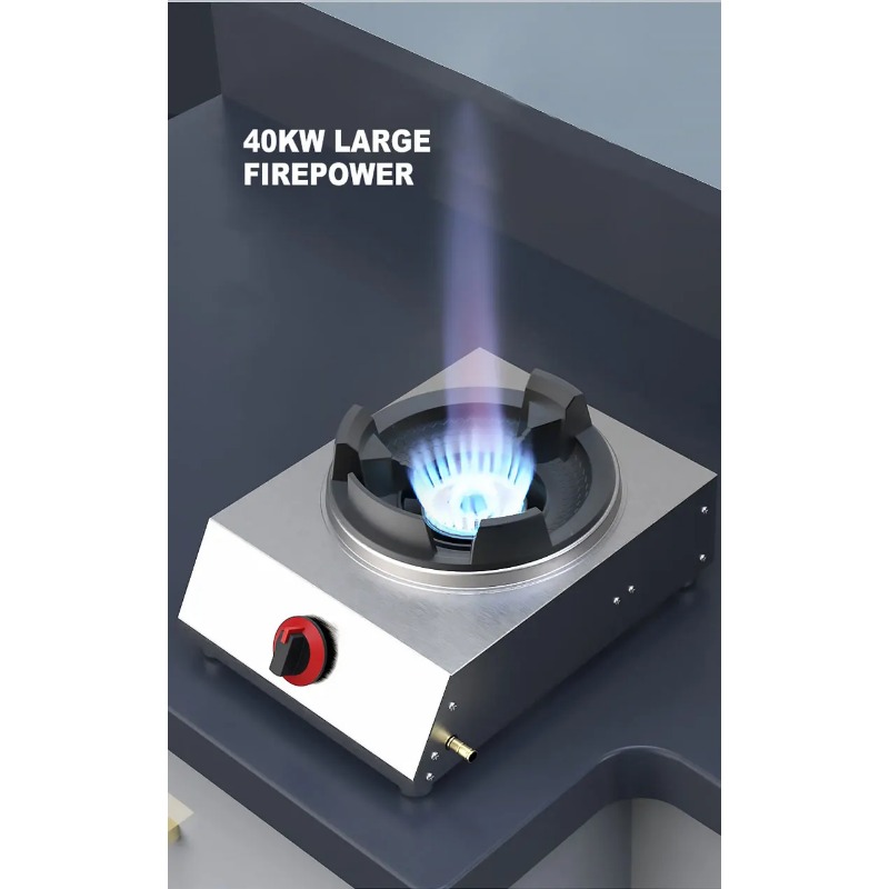 Kitchen Gas Hob Cooktop Single - Commercial Kitchen Stove ulasan dan harga