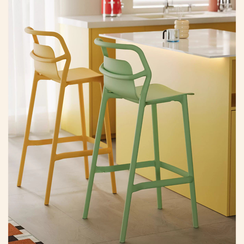 Designer Style Bar Stools Thic - Commercial Kitchen Island ulasan dan harga