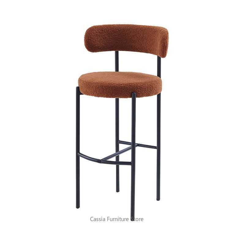 Bar Stool with Backrest for Ki - Commercial Kitchen Counter ulasan dan harga