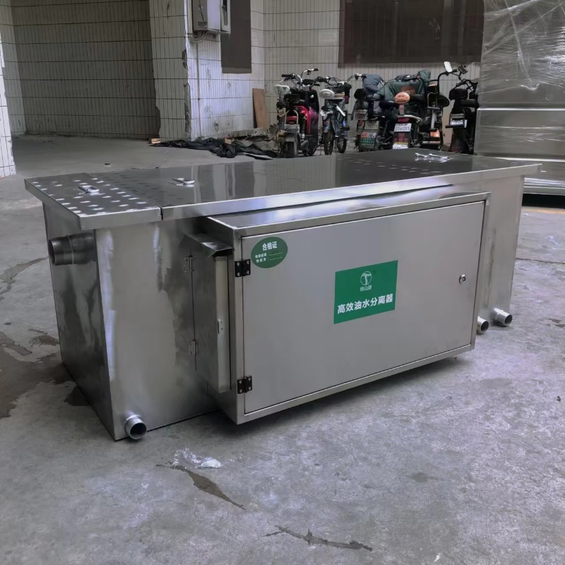 Customized 304 SS Automatic Ch - Commercial Kitchen Grease Trap ulasan dan harga