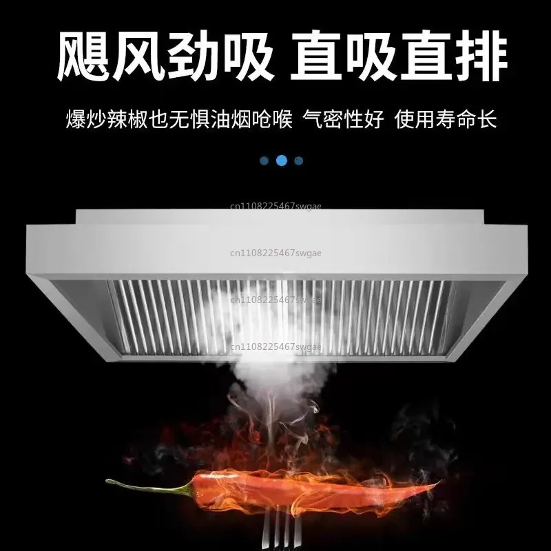 Steel Kitchen Exhaust Hood Hig - Commercial Exhaust Hood ulasan dan harga