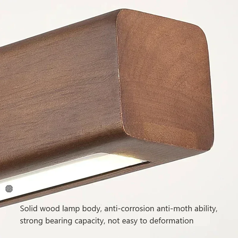LED Pendant Light Nordic Wood  - Commercial Kitchen Island ulasan dan harga