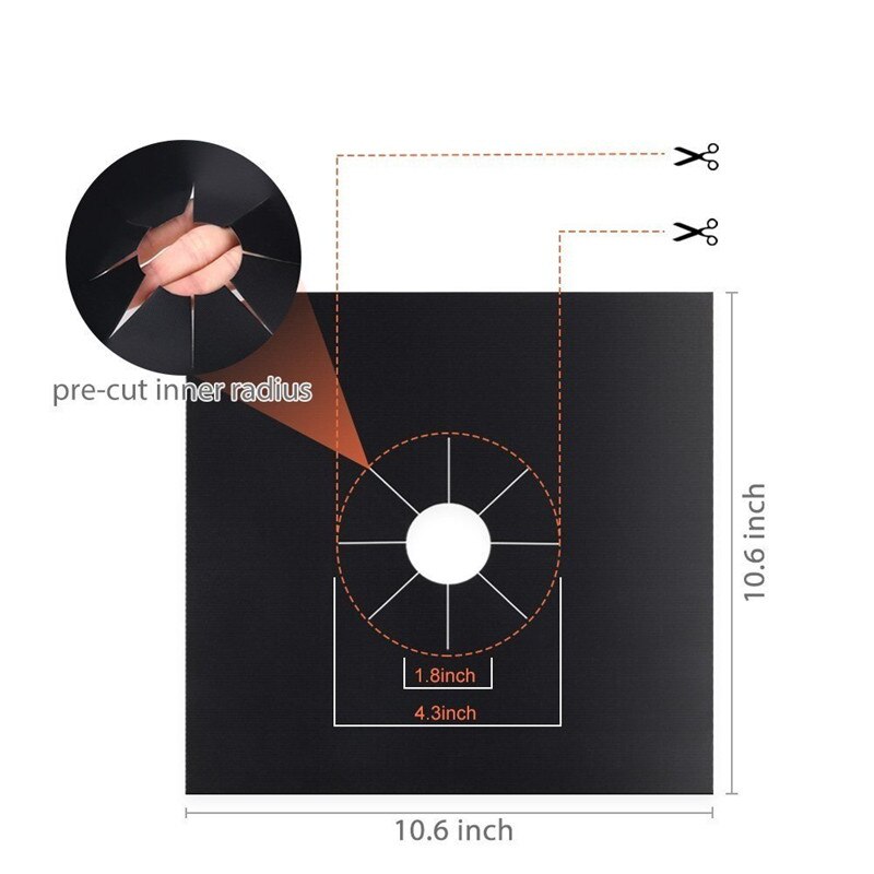 4 Piece Gas Stove Protector Co - Commercial Kitchen Hood Cleaning ulasan dan harga