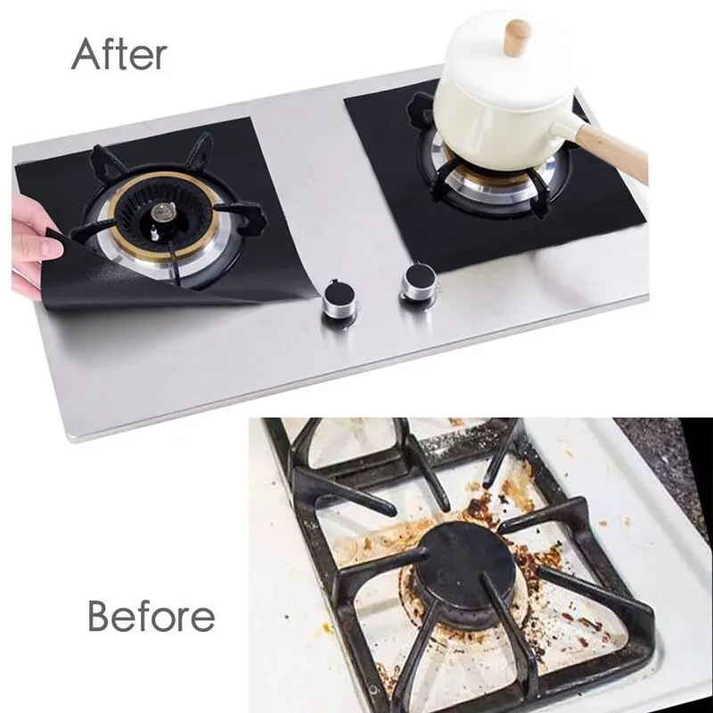 4 Piece Gas Stove Protector Co - Commercial Kitchen Hood Cleaning ulasan dan harga