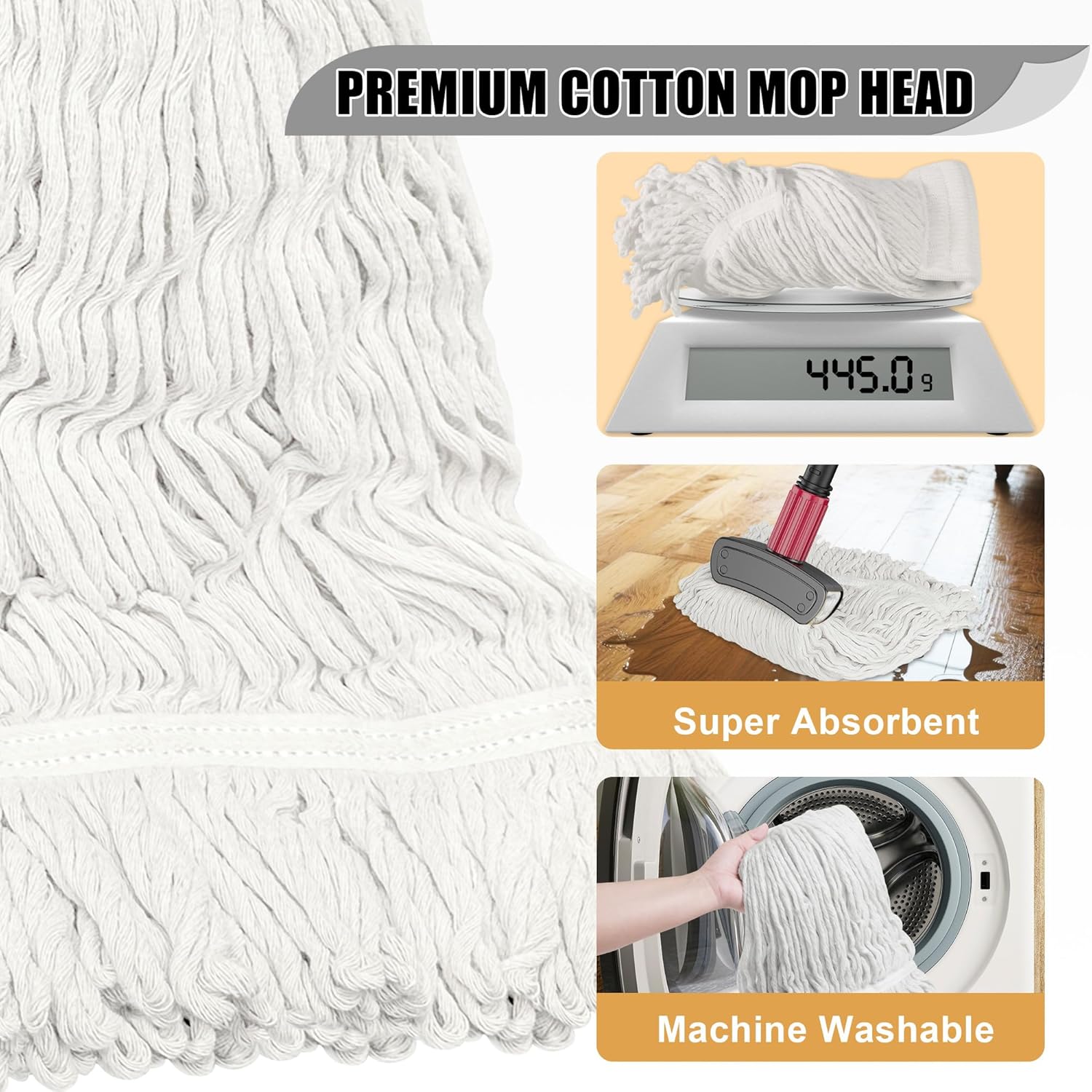 Commercial Mop for Floor Clean - Commercial Kitchen Vinyl ulasan dan harga