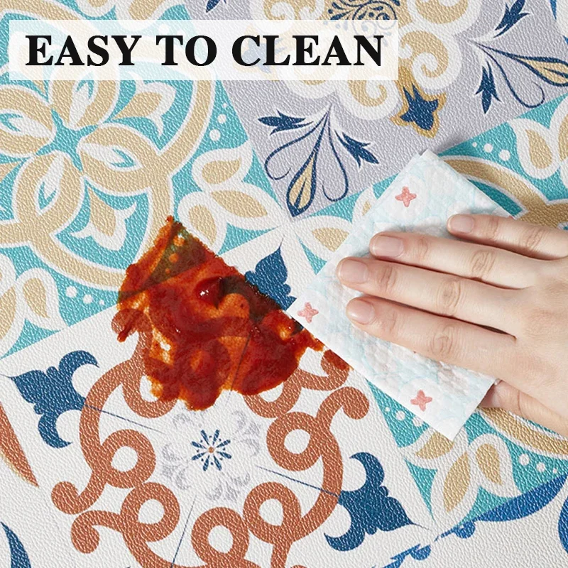 Kitchen Floor Mat Waterproof N - Commercial Kitchen Vinyl ulasan dan harga