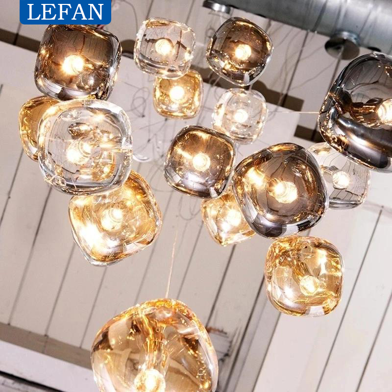 Modern Crystal LED Chandelier  - Commercial Kitchen Island ulasan dan harga