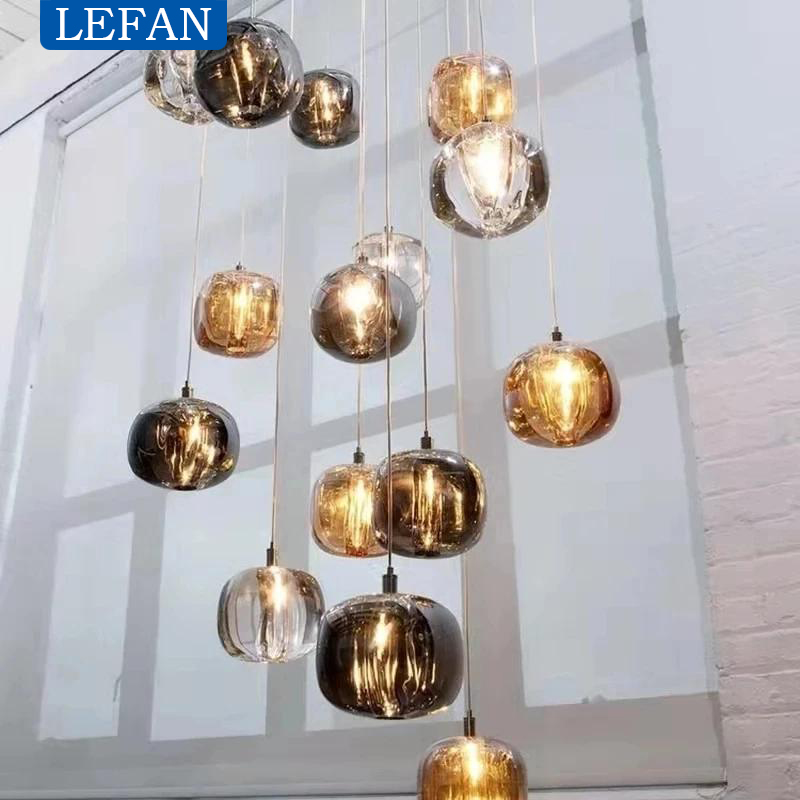 Modern Crystal LED Chandelier  - Commercial Kitchen Island ulasan dan harga