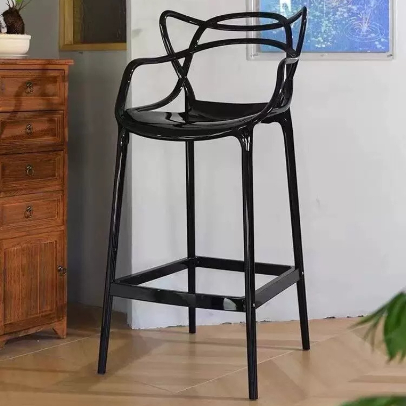 Wooden Chairs Bar Stool Kitche - Commercial Kitchen Island ulasan dan harga