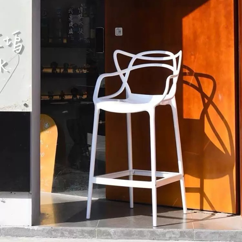 Wooden Chairs Bar Stool Kitche - Commercial Kitchen Island ulasan dan harga