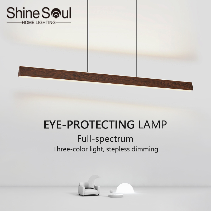 Walnut Led Pendant Light Long  - Commercial Kitchen Island ulasan dan harga