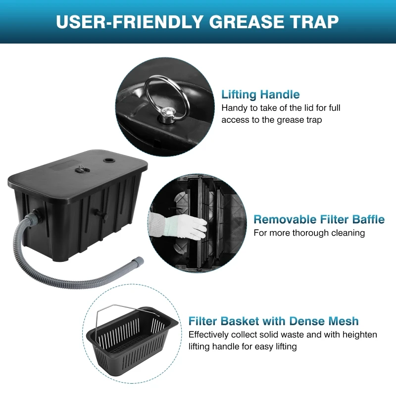 Commercial Oil-water Separator - Commercial Kitchen Grease Trap ulasan dan harga