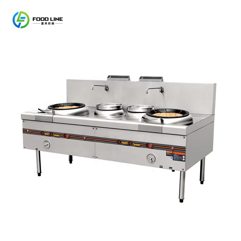 Stainless Steel Restaurant Coo - Commercial Kitchen Stove ulasan dan harga