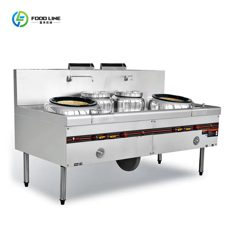 Stainless Steel Restaurant Coo - Commercial Kitchen Stove ulasan dan harga