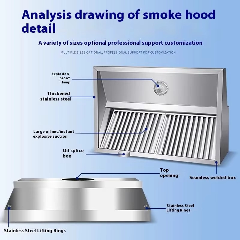 Kitchen Cooker Slim Line Exhau - Commercial Kitchen Hood Cleaning ulasan dan harga