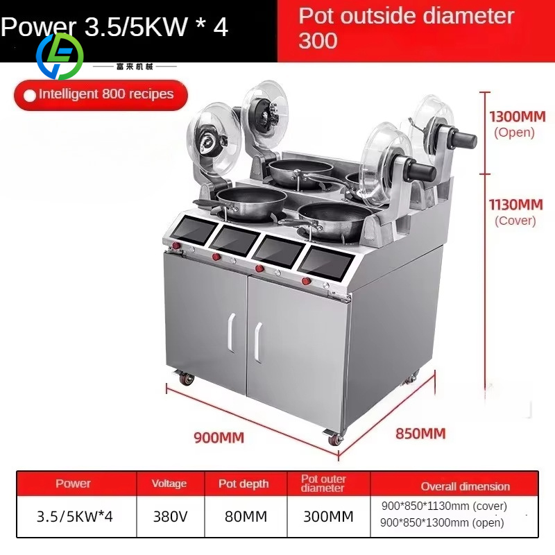 Customized Four Head Commercia - Commercial Kitchen Maintenance ulasan dan harga