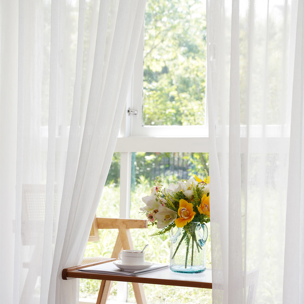 S Folds Cream White Linen Like - Commercial Kitchen Canopy ulasan dan harga