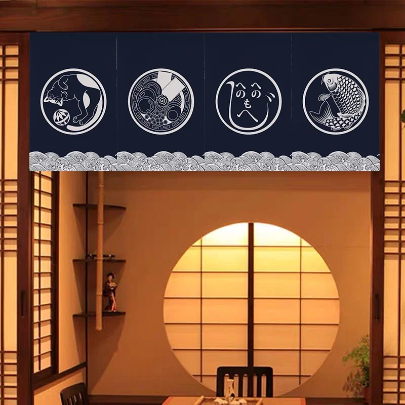 Japanese Short Curtain Decorat - Commercial Kitchen Canopy ulasan dan harga