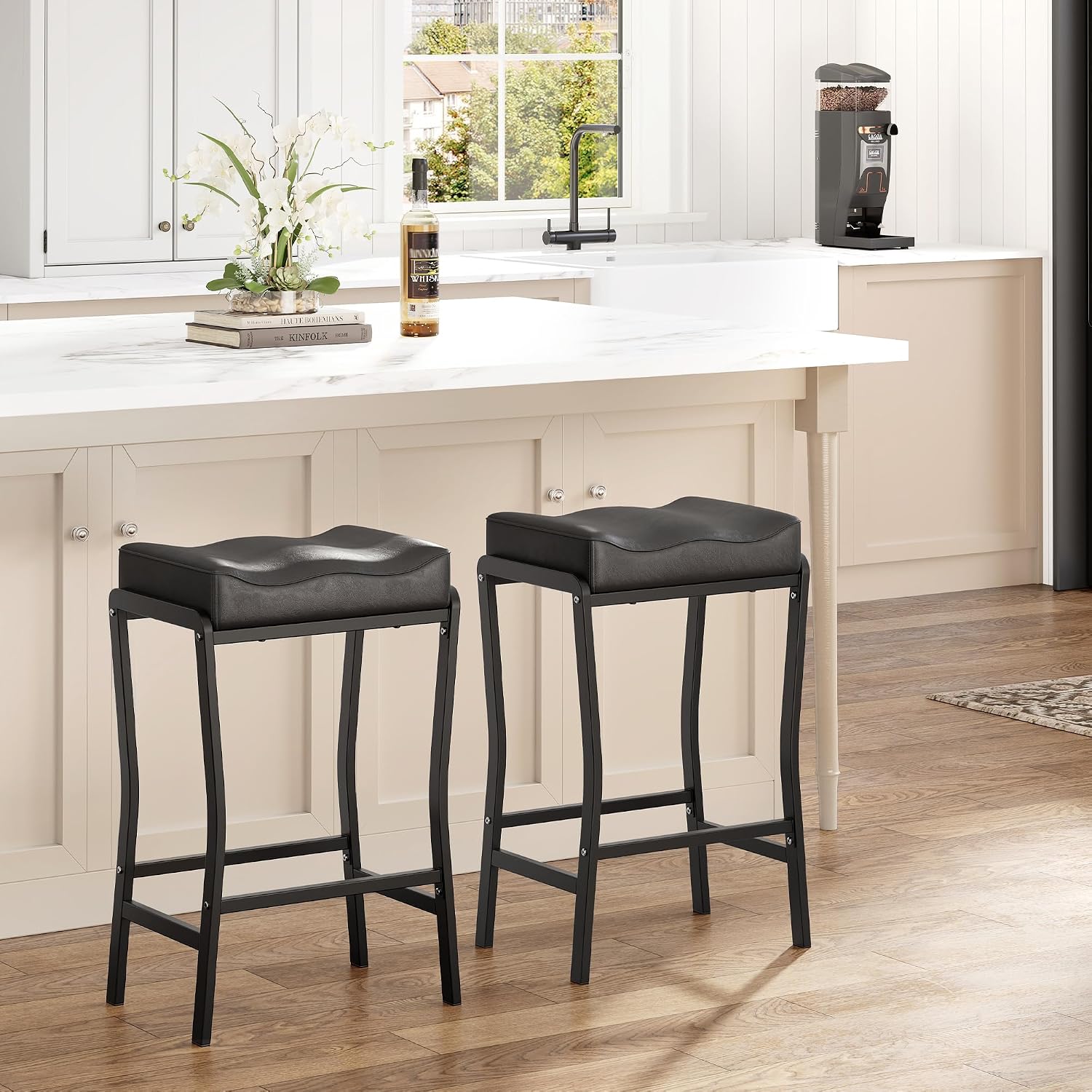 Counter Height Bar Stools Set  - Commercial Kitchen Island ulasan dan harga