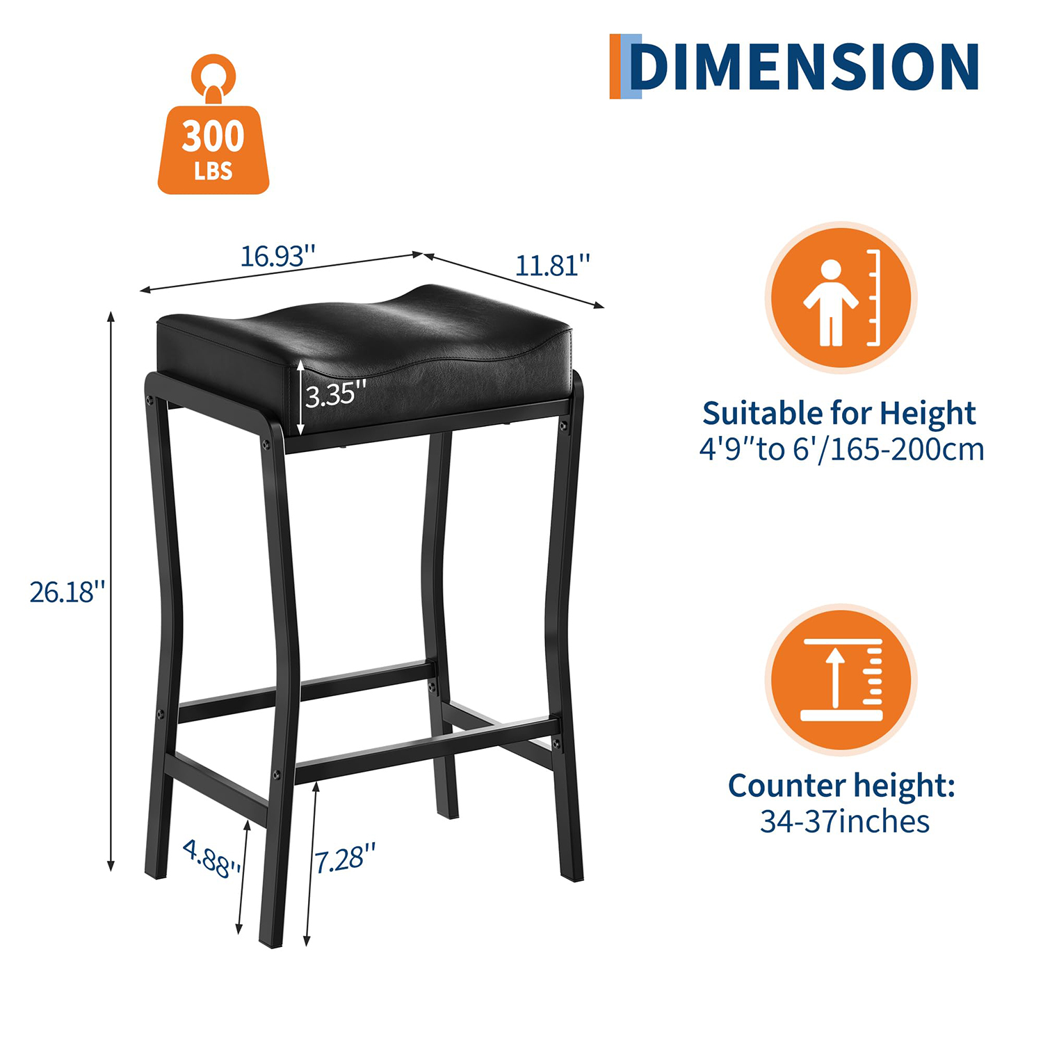 Counter Height Bar Stools Set  - Commercial Kitchen Island ulasan dan harga
