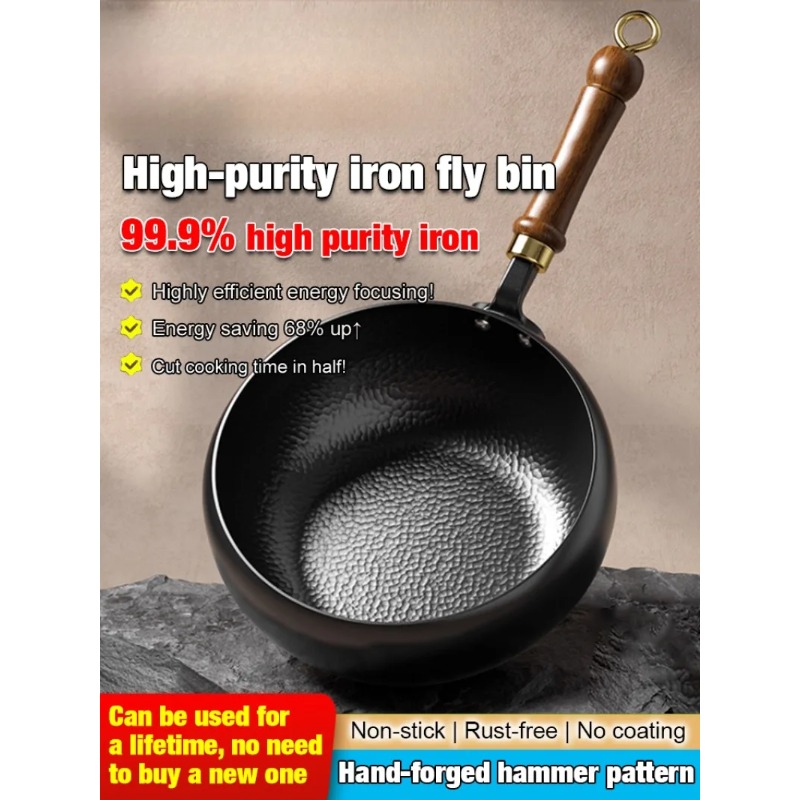 Big Belly Pot Uncoated  Hand-M - Commercial Kitchen Stove ulasan dan harga