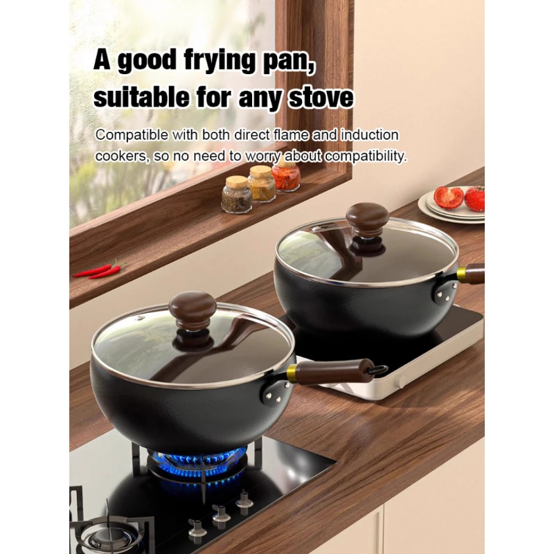 Big Belly Pot Uncoated  Hand-M - Commercial Kitchen Stove ulasan dan harga