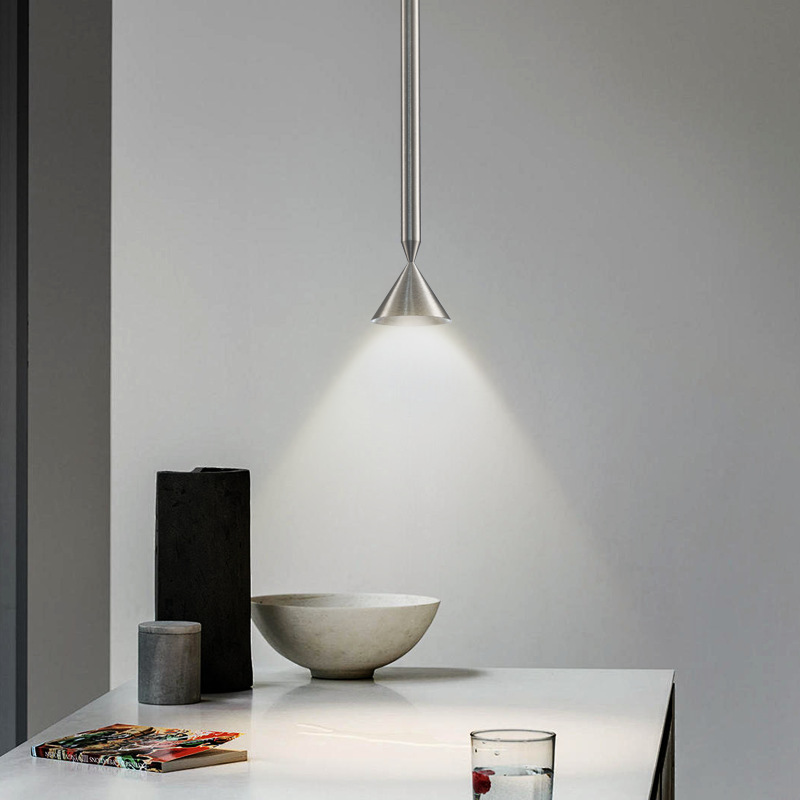 Nordic Pendant Light Long Pole - Commercial Kitchen Island ulasan dan harga