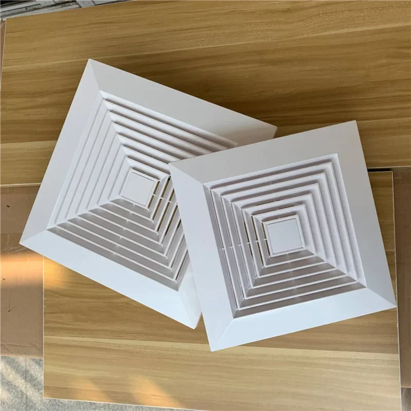1PCS ABS Square Diffuser Air C - Commercial Exhaust Hood ulasan dan harga