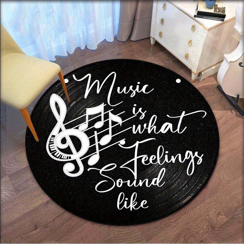 Music Vinyl Record Pattern Rou - Commercial Kitchen Vinyl ulasan dan harga