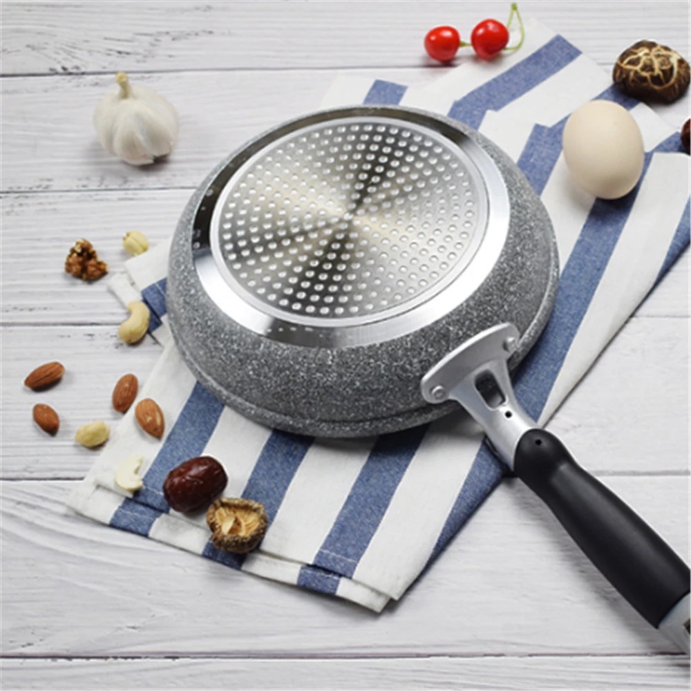 1pcs Non Stick Frying Pan Hous - Commercial Kitchen Stove ulasan dan harga