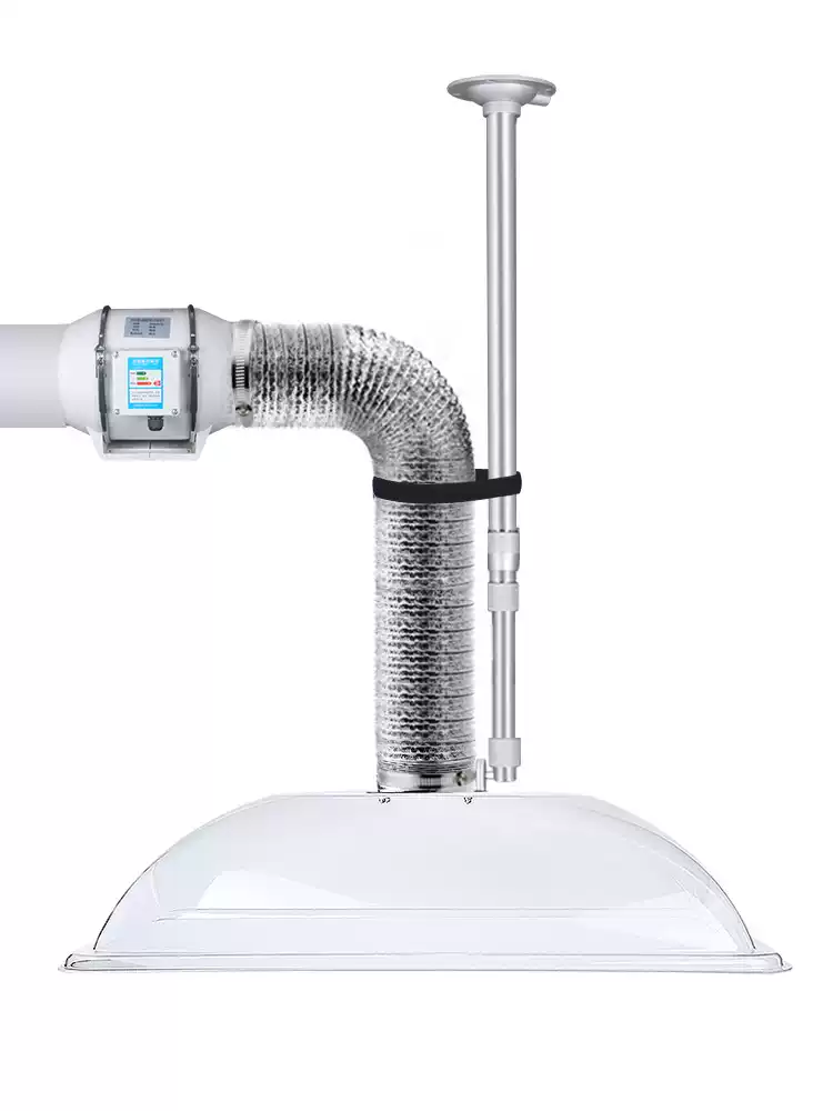 Round Hood Moxa Smoke Extracto - Commercial Exhaust Hood ulasan dan harga